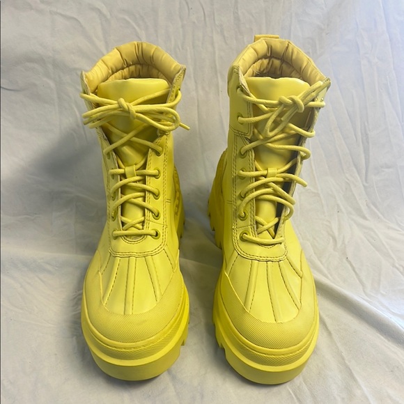 Circus NY by Sam Edelman Women's
Bright Yellow Lace-Up waterproof Boots - Picture 1 of 10